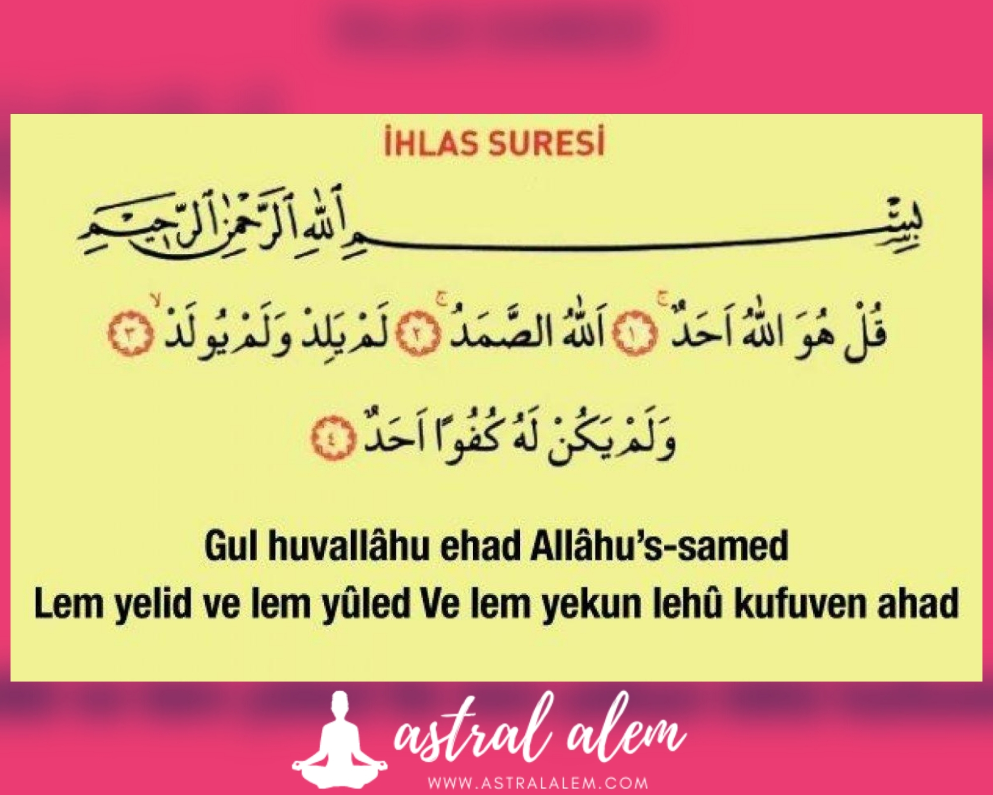 İhlas Suresinin Faziletleri Ve Faydaları Nelerdir ?